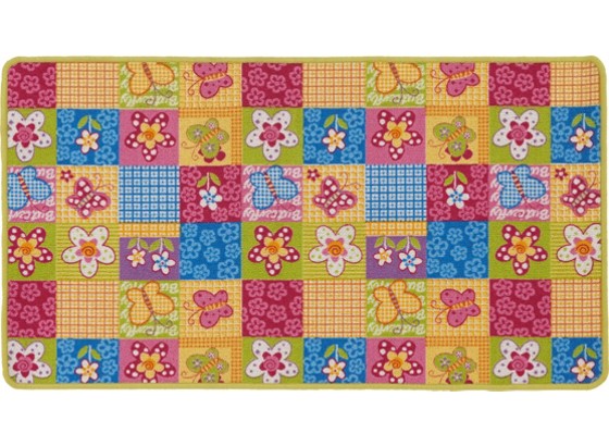 Gyerekszőnyeg Butterfly - multicolor, konvencionális, textil (67/120cm) Gyerekszőnyeg Butterfly - multicolor, konvencionális, textil (67/120cm)