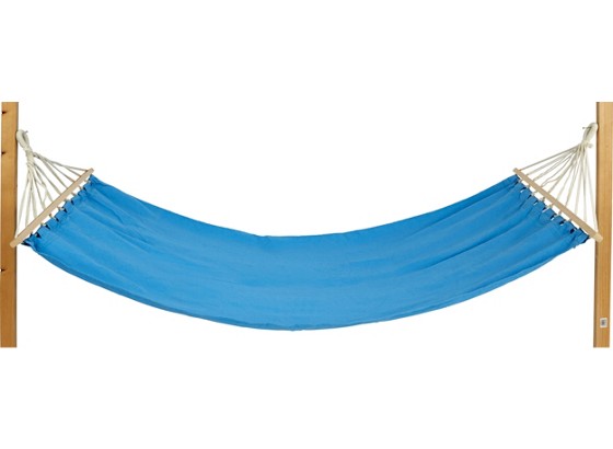 Hängematte Relaxe - Blau/Orange, KONVENTIONELL, Holz/Textil (80/200cm) Hängematte Relaxe - Blau/Orange, KONVENTIONELL, Holz/Textil (80/200cm)