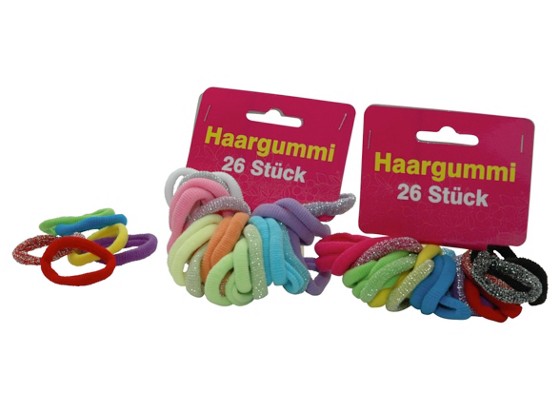 Hajgumi 14230 Haarsgummis 26tlg - multicolor, konvencionális, textil (12/10/4cm) Hajgumi 14230 Haarsgummis 26tlg - multicolor, konvencionális, textil (12/10/4cm)