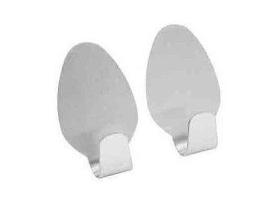 Haken Fackelmann - Silberfarben, KONVENTIONELL, Metall (3cm) - HOMEWARE Haken Fackelmann - Silberfarben, KONVENTIONELL, Metall (3cm) - HOMEWARE