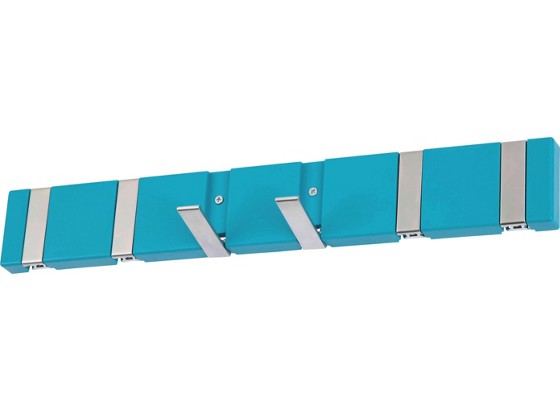 Hakenleiste Andrea - Petrol, MODERN, Metall (48,4/7,2/2cm) Hakenleiste Andrea - Petrol, MODERN, Metall (48,4/7,2/2cm)