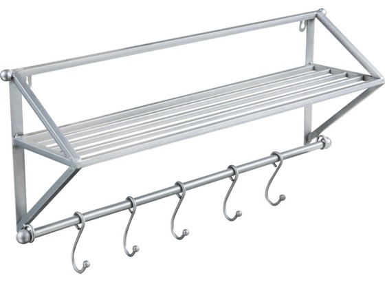Hakenleiste Laura - Silberfarben, MODERN, Metall (60/23/15cm) Hakenleiste Laura - Silberfarben, MODERN, Metall (60/23/15cm)
