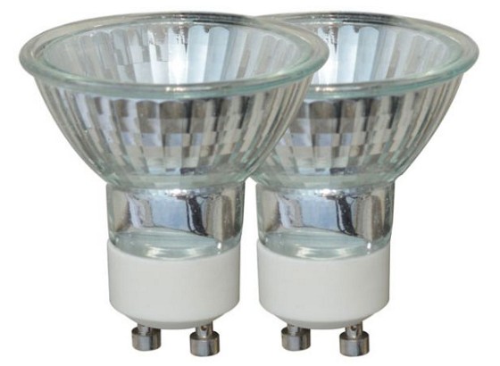 Halogen-Leuchtmittel 350 lm, Gu10, C, 2 Stück - Klar, KONVENTIONELL (5/5,5cm) Halogen-Leuchtmittel 350 lm, Gu10, C, 2 Stück - Klar, KONVENTIONELL (5/5,5cm)