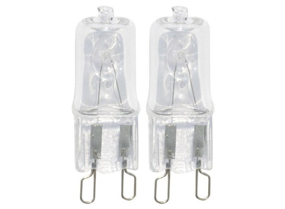 Halogenleuchtmittel 840 lm, G9, A+, 2 Stück - Klar, KONVENTIONELL (1,3/4,2cm) Halogenleuchtmittel 840 lm, G9, A+, 2 Stück - Klar, KONVENTIONELL (1,3/4,2cm)