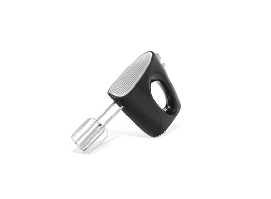 Handmixer Pasty - Silberfarben/Schwarz, KONVENTIONELL, Kunststoff/Metall (18,5/9/16cm) - BONO Handmixer Pasty - Silberfarben/Schwarz, KONVENTIONELL, Kunststoff/Metall (18,5/9/16cm) - BONO
