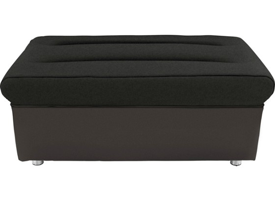 Hocker Boom - Alufarben/Schwarz, MODERN (110/44/60cm) Hocker Boom - Alufarben/Schwarz, MODERN (110/44/60cm)