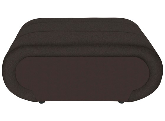 Hocker Carisma - Dunkelbraun/Schwarz, MODERN, Textil (100/42/66cm) Hocker Carisma - Dunkelbraun/Schwarz, MODERN, Textil (100/42/66cm)