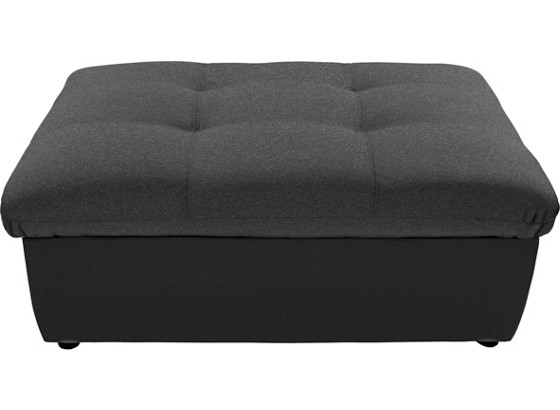 Hocker Infinity Mini - Anthrazit/Schwarz, MODERN, Karton/Holz (90/40/70cm) Hocker Infinity Mini - Anthrazit/Schwarz, MODERN, Karton/Holz (90/40/70cm)