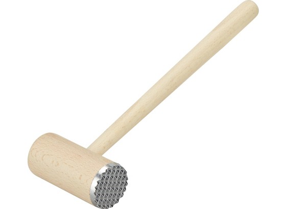 Húsklopfoló Két Oldalú - bükk színű, konvencionális, fa/fém (32cm) Húsklopfoló Két Oldalú - bükk színű, konvencionális, fa/fém (32cm)