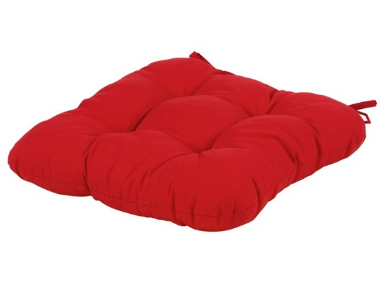 Jastuk Za Sjedenje Elli - crvena, Konvencionalno, tekstil (40/40/6cm) - OMBRA Jastuk Za Sjedenje Elli - crvena, Konvencionalno, tekstil (40/40/6cm) - OMBRA