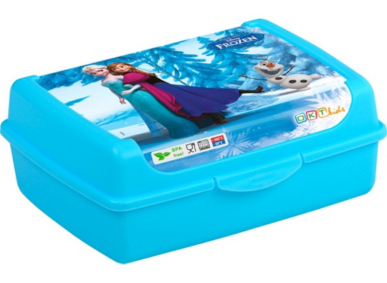 Jausenbox Olek Frozen - Blau, KONVENTIONELL, Kunststoff (17/13/6,5cm) Jausenbox Olek Frozen - Blau, KONVENTIONELL, Kunststoff (17/13/6,5cm)