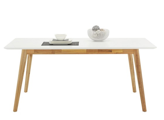 Jídelní Stůl Durham - bílá/hnědá, dřevo/dřevěný materiál (180/76/90cm) - MÖMAX modern living Jídelní Stůl Durham - bílá/hnědá, dřevo/dřevěný materiál (180/76/90cm) - MÖMAX modern living