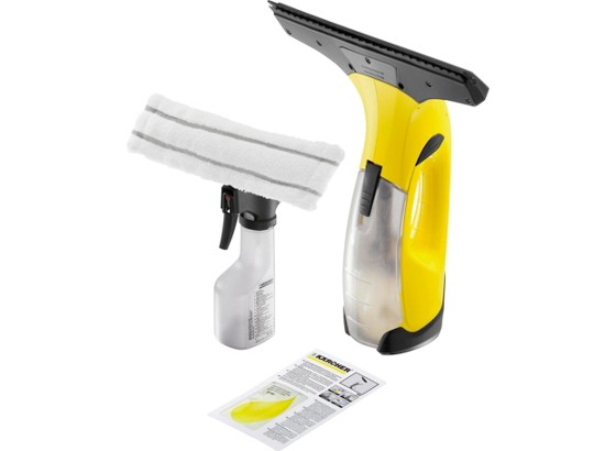 Kärcher Fenstersauger Wv 2 Plus - Gelb/Schwarz, KONVENTIONELL, Kunststoff (12/18/31cm) - KÄRCHER Kärcher Fenstersauger Wv 2 Plus - Gelb/Schwarz, KONVENTIONELL, Kunststoff (12/18/31cm) - KÄRCHER