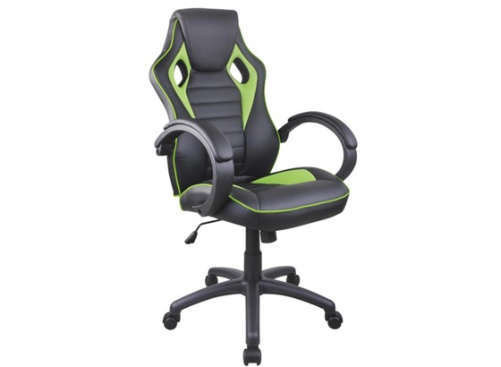 Kancelárske Kreslo Speedy - čierna/zelená, Moderný, umelá hmota/kov (61/110-120/63cm) Kancelárske Kreslo Speedy - čierna/zelená, Moderný, umelá hmota/kov (61/110-120/63cm)