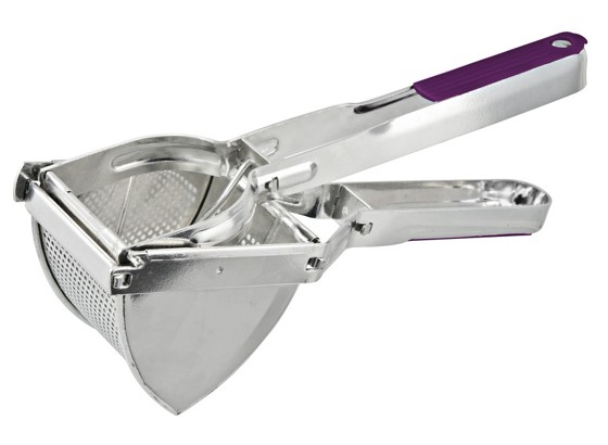 Kartoffelpresse Fackelmann - Lila/Schwarz, KONVENTIONELL, Metall (29.5cm) - HOMEWARE Kartoffelpresse Fackelmann - Lila/Schwarz, KONVENTIONELL, Metall (29.5cm) - HOMEWARE