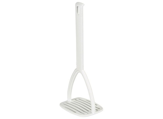Kartoffelstampfer Fackelmann - Weiß, KONVENTIONELL, Kunststoff (26cm) - FACKELMANN Kartoffelstampfer Fackelmann - Weiß, KONVENTIONELL, Kunststoff (26cm) - FACKELMANN