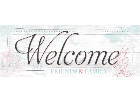 Keilrahmenbild Welcome - MODERN, Holzwerkstoff (77/27/2cm) Keilrahmenbild Welcome - MODERN, Holzwerkstoff (77/27/2cm)