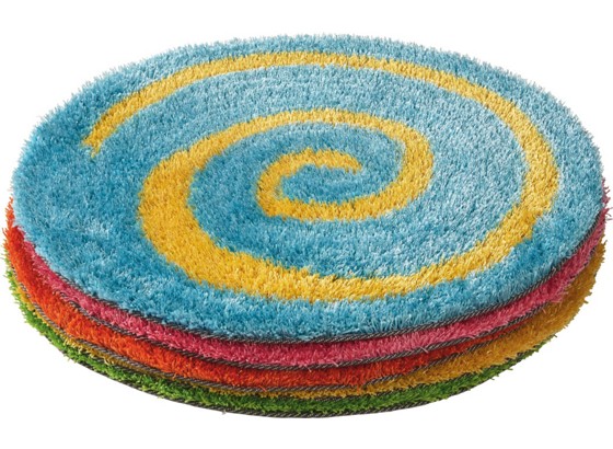Kinderteppich Alice - Blau/Pink, KONVENTIONELL, Textil (70cm) - LUCA BESSONI Kinderteppich Alice - Blau/Pink, KONVENTIONELL, Textil (70cm) - LUCA BESSONI