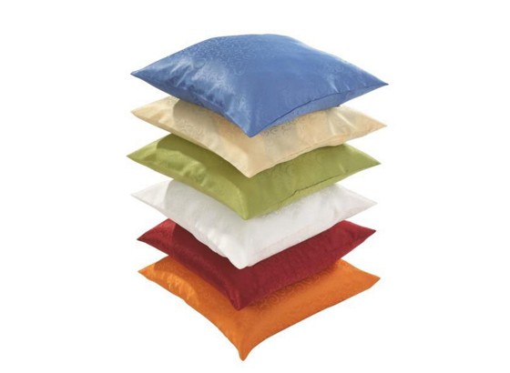 Kissenhülle Curl, 50x50 cm - Blau/Champagner, KONVENTIONELL, Textil (50/50cm) Kissenhülle Curl, 50x50 cm - Blau/Champagner, KONVENTIONELL, Textil (50/50cm)