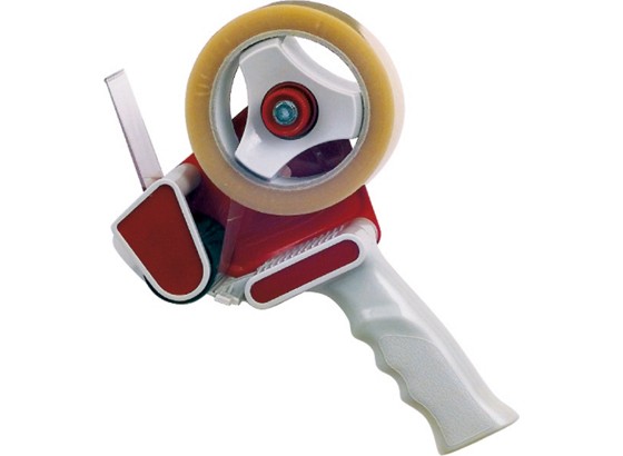 Klebebandabroller Grau/rot - Rot/Grau, KONVENTIONELL, Kunststoff/Metall (25cm) - VENDA Klebebandabroller Grau/rot - Rot/Grau, KONVENTIONELL, Kunststoff/Metall (25cm) - VENDA