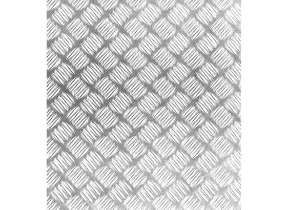 Klebefolie Dessin Riffel Stahl - Silberfarben, KONVENTIONELL, Kunststoff (67,5/150cm) Klebefolie Dessin Riffel Stahl - Silberfarben, KONVENTIONELL, Kunststoff (67,5/150cm)