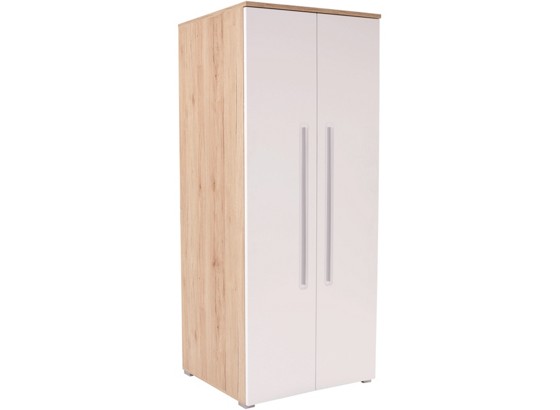 Kleiderschrank Livorno New - Eichefarben/Weiß, KONVENTIONELL, Holzwerkstoff (90/201/60cm) Kleiderschrank Livorno New - Eichefarben/Weiß, KONVENTIONELL, Holzwerkstoff (90/201/60cm)