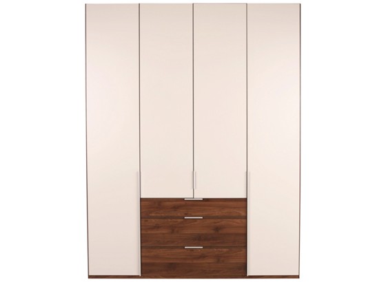 Kleiderschrank New York A - Nussbaumfarben, KONVENTIONELL, Holz/Holzwerkstoff (180/234/58cm) - OMBRA Kleiderschrank New York A - Nussbaumfarben, KONVENTIONELL, Holz/Holzwerkstoff (180/234/58cm) - OMBRA