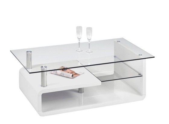 Klub Stolić Klub Stolić - bijela, Moderno (120/40/65cm) Klub Stolić Klub Stolić - bijela, Moderno (120/40/65cm)
