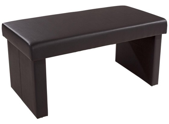 Klupa Klupa - crna, Konvencionalno, drvni materijal/tekstil (120/50/52cm) Klupa Klupa - crna, Konvencionalno, drvni materijal/tekstil (120/50/52cm)