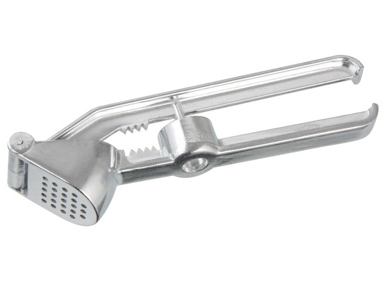 Knoblauchpresse Fackelmann - Silberfarben, KONVENTIONELL, Metall (22.7cm) - HOMEWARE Knoblauchpresse Fackelmann - Silberfarben, KONVENTIONELL, Metall (22.7cm) - HOMEWARE
