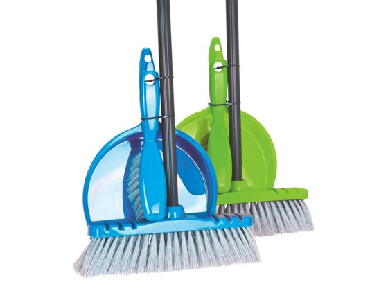 Kombi-kehrset 3-teilig - zelena/plava, Konvencionalno, plastika (116/30/7cm) Kombi-kehrset 3-teilig - zelena/plava, Konvencionalno, plastika (116/30/7cm)