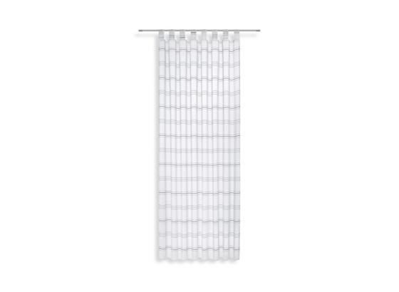 Kombivorhang Halina - Schwarz/Weiß, KONVENTIONELL, Textil (145/245cm) - LUCA BESSONI Kombivorhang Halina - Schwarz/Weiß, KONVENTIONELL, Textil (145/245cm) - LUCA BESSONI