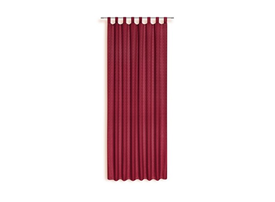 Kombivorhang Tjalda - Rot, KONVENTIONELL, Textil (140/255cm) - OMBRA Kombivorhang Tjalda - Rot, KONVENTIONELL, Textil (140/255cm) - OMBRA