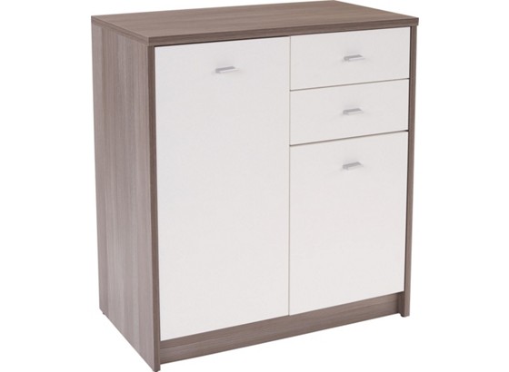 Kommode 4-You YUK04 - Dunkelbraun/Weiß, MODERN, Holzwerkstoff (74/85,4/35,2cm) Kommode 4-You YUK04 - Dunkelbraun/Weiß, MODERN, Holzwerkstoff (74/85,4/35,2cm)
