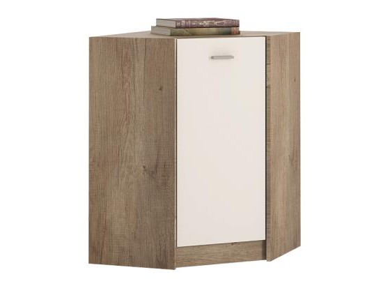Kommode 4-You YUK10 - Eichefarben/Weiß, MODERN, Holzwerkstoff (60,9/85/60,9cm) Kommode 4-You YUK10 - Eichefarben/Weiß, MODERN, Holzwerkstoff (60,9/85/60,9cm)