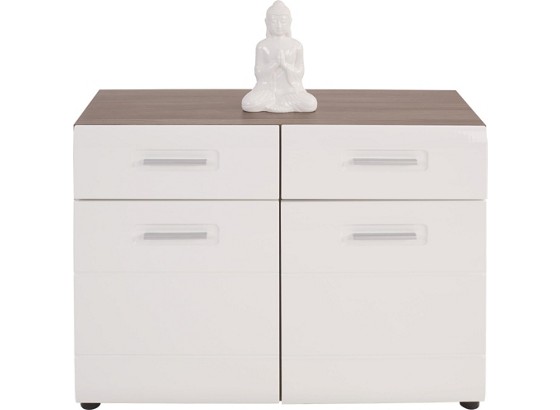 Kommode Avensis - Bronzefarben/Weiß, MODERN, Holz (100/69/37cm) - LUCA BESSONI Kommode Avensis - Bronzefarben/Weiß, MODERN, Holz (100/69/37cm) - LUCA BESSONI