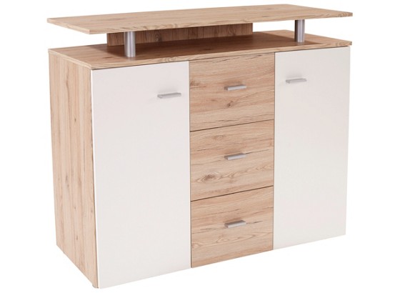 Kommode Leon Pl03 - Eichefarben/Erlefarben, MODERN, Holzwerkstoff (120/92,3/40cm) Kommode Leon Pl03 - Eichefarben/Erlefarben, MODERN, Holzwerkstoff (120/92,3/40cm)