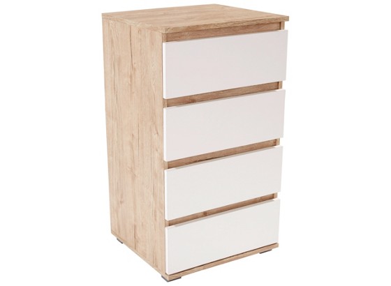Kommode Trieste 50 - Eichefarben/Weiß, MODERN, Holzwerkstoff (50/85/40cm) Kommode Trieste 50 - Eichefarben/Weiß, MODERN, Holzwerkstoff (50/85/40cm)