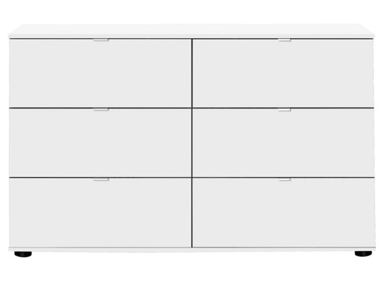 Komoda Advantage - bílá, Moderní, dřevěný materiál (130/83/41cm) Komoda Advantage - bílá, Moderní, dřevěný materiál (130/83/41cm)