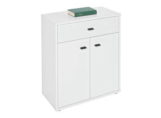 Komoda Boni - biela, Moderný, drevený materiál (60/70/30cm) Komoda Boni - biela, Moderný, drevený materiál (60/70/30cm)