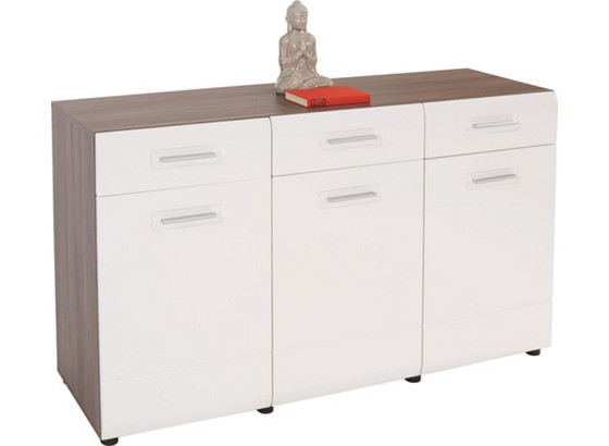 Komoda Komoda - bijela/svijetlo smeđa, Moderno (150/83/43cm) - LUCA BESSONI Komoda Komoda - bijela/svijetlo smeđa, Moderno (150/83/43cm) - LUCA BESSONI