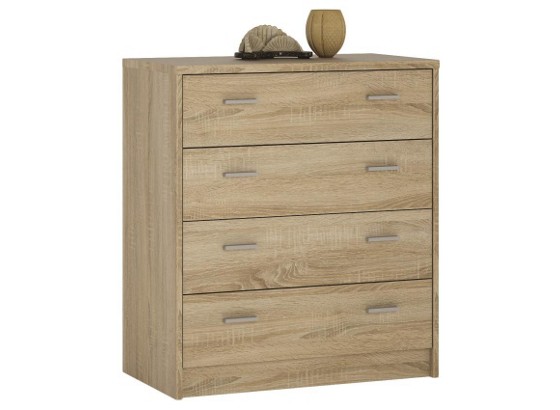 Komoda Komoda - hrast Sonoma, Moderno, drvni materijal (74/85.4/44.5cm) Komoda Komoda - hrast Sonoma, Moderno, drvni materijal (74/85.4/44.5cm)