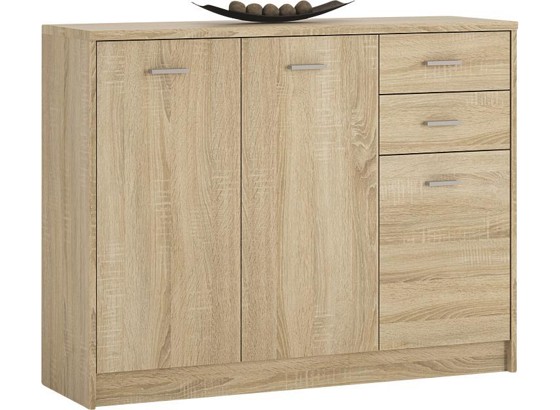 Komoda Komoda - hrast Sonoma, Moderno, drvni materijal (109,1/85,4/35,2cm) Komoda Komoda - hrast Sonoma, Moderno, drvni materijal (109,1/85,4/35,2cm)