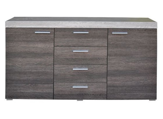 Komoda Soul Ii - farby wenge, Moderný, drevený materiál (150/85/37cm) Komoda Soul Ii - farby wenge, Moderný, drevený materiál (150/85/37cm)