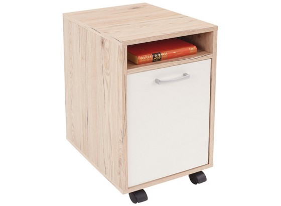 Kontajnér Na Kolieskach Laurenc - farby dubu/svetlohnedá, Moderný, umelá hmota (33/59,5/38cm) Kontajnér Na Kolieskach Laurenc - farby dubu/svetlohnedá, Moderný, umelá hmota (33/59,5/38cm)