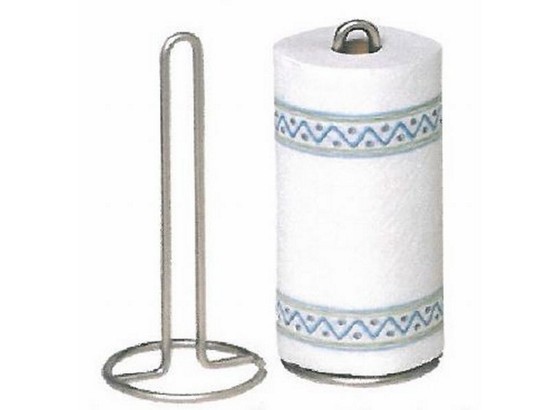 Konyhai Paípírtörlő Tartó Angelika - alu színű, konvencionális, fém (15/31,5cm) Konyhai Paípírtörlő Tartó Angelika - alu színű, konvencionális, fém (15/31,5cm)