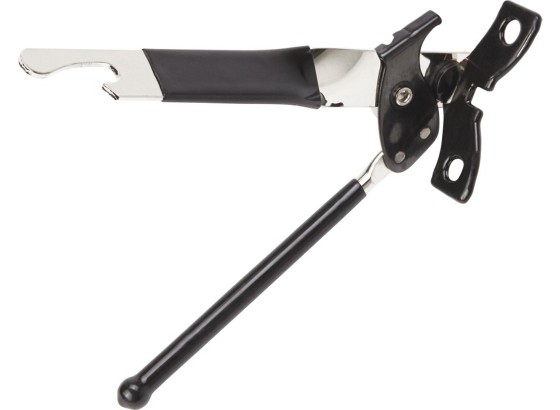 Konzervnyitó Fekete/ezüst - fekete/ezüst színű, konvencionális, műanyag (15cm) Konzervnyitó Fekete/ezüst - fekete/ezüst színű, konvencionális, műanyag (15cm)