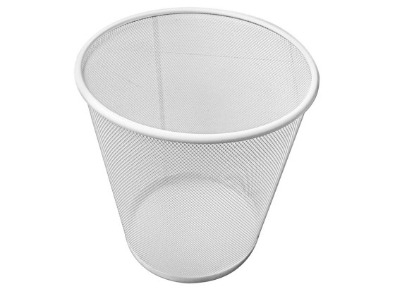 Kôš Na Papier Mesh - biela, Moderný, kov (30,5/34,5cm) Kôš Na Papier Mesh - biela, Moderný, kov (30,5/34,5cm)