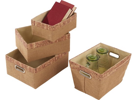 Košara Regalkorb-set 'corgy' - prirodne boje, Konvencionalno, karton/tekstil (35/27/16cm) Košara Regalkorb-set 'corgy' - prirodne boje, Konvencionalno, karton/tekstil (35/27/16cm)
