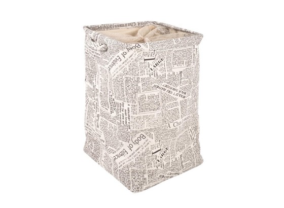 Košara Za Rublje Košara Za Rublje - bijela/crna, Moderno, tekstil (36/56/36cm) Košara Za Rublje Košara Za Rublje - bijela/crna, Moderno, tekstil (36/56/36cm)